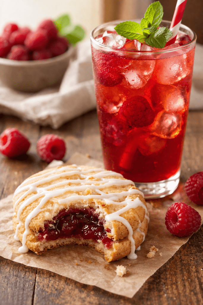 Berry Nice Tea Cookie featuring raspberry tea from the Charleston Tea Collection by Bites of Charleston